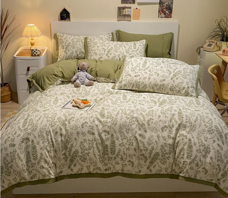 高品質【送料無料】布団カバーセット 3点セット シングル 綿100% 四季通用 可愛い フラットシーツ 掛け布団カバー 枕カバー 寝具カバーセット 柔らか きれいめ 洗える 新生活 プレゼント 新作 お洒落 インテリア 洗濯可 肌触り良い ピロケース 新生活 花柄