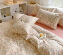 【送料無料】寝具カバーセット 綿100% シングル 可愛い3点セット 花柄 通気性 速乾 吸汗 掛けカバー 布団カバー フラットシーツ 枕カバー 布団カバーセッ...