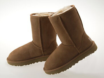 アグ UGG AUSTRALIA WOMENS CLASSIC SHORT II BOOTS ウィメンズ クラシック ショート 2 ブーツ レディース ムートン シープスキン CHESTNUT チェストナット #1016223-che