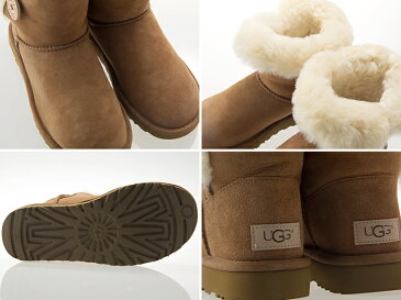 アグ UGG AUSTRALIA WOMENS BAILEY BUTTON II ウィメンズ ベイリー ボタン 2 レディース ムートンブーツ シープスキン CHESTNUT チェストナット #1016226-che