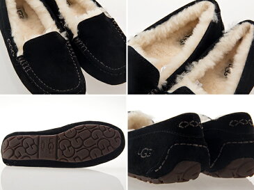 アグ UGG AUSTRALIA WOMENS ANSLEY ウィメンズ アンスレー レディース ムートン シープスキン BLACK ブラック #3312-blk