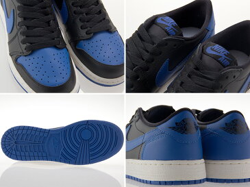 ナイキ NIKE AIR JORDAN 1 RETRO LOW OG BG LADIES レディースサイズ エア ジョーダン 1 レトロ ロー ガールズ BLACK/VARSITY ROYAL #709999-004