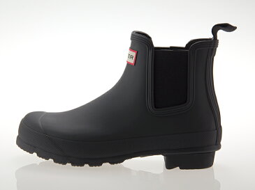 ≪即日発送可能商品≫ ハンター HUNTER WOMENS ORIGINAL CHELSEA SHORT BOOT ハンター ウィメンズ オリジナル チェルシー ショートブーツ サイドゴア 長靴 ラバー レインブーツ レディース・メンズサイズ BLACK 黒 ブラック #WFS1043RMA-BLK