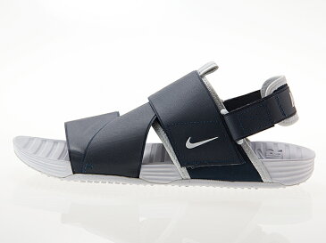 ナイキ NIKE AIR SOLARSOFT ZIGZAG STRAP SANDAL エア ソーラーソフト ジグザグ ストラップ サンダル メンズサイズ ARMORY NAVY/PURE PLATINUM #579912-400