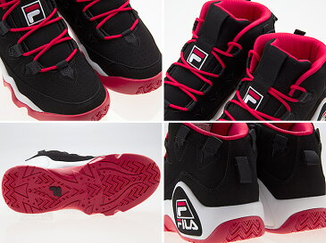 フィラ FILA GRANT HILL 1 グラントヒル 1 95 GL BLACK/RED/WHITE ブラック/レッド/ホワイト #f0410-0014