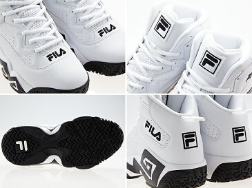 フィラ FILA FILA MB フィラ MB 【JAMAL MASHBURN】 ジャマール・マシュバーン 白/黒 WHITE/BLACK ホワイト/ブラック #fhe102-005