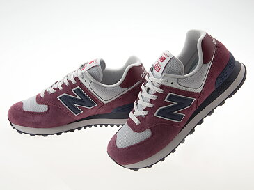 ニューバランス NEW BALANCE ML574ESW BURGUNDY/NAVY バーガンディ/ネイビー ワイズD