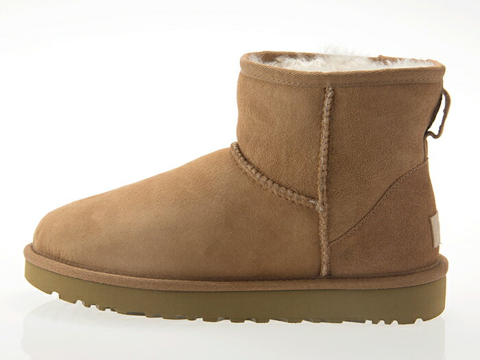 アグ UGG AUSTRALIA WOMENS CLASSIC MINI II ウィメンズ クラシック ミニ 2 レディース ムートンブーツ シープスキン CHESTNUT チェストナット #1016222-che