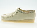 クラークス CLARKS ORIGINALS WALLABEE ウィメンズ ワラビー レディース 女性用 OFF WHITE SUEDE オフホワイト スエード #26150491