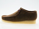 クラークス CLARKS ORIGINALS WALLABEE ワラビー BEESWAX LEATHER ブラウン ビーズワックス レザー #26156605 その1