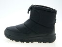 ザ ノースフェイス THE NORTH FACE NUPTSE BOOTIE WP VII SHORT ヌプシ ブーティ ウォータープルーフ ショート ブーツ 防水 撥水 アウトドア キャンプ ユニセックスモデル ファイヤーフライブラック× TNFブラック BLACK 黒 #NF52273-FK