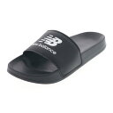 new balance ニューバランス メンズ サンダル ビーチサンダル 夏サンダル シャワーサンダル 50 Slide E2 SUF050E2 ブラック/ホワイト 黒(4)