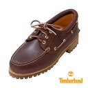 ティンバーランド スリーアイ クラシック メンズ モカシン デッキシューズ Timberland Authntic 3 Eye Classic TB 50009 648 バーガンディー