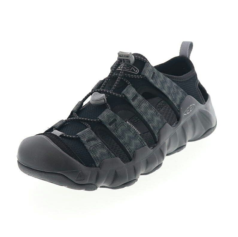 Rakuten - KEEN キーン メンズ サンダル ハイパーポート エイチツー メンズシューズ 1028652 BLACK/STEEL GRAY ブラック 抗菌防臭