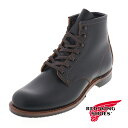 RED WING レッドウィング ベックマン フラットボックス メンズ ワークシューズ レースアップ ブーツ BECKMAN FLATBOX 9060 ブラック 黒