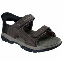 SKECHERS スケッチャーズ メンズ サンダル スリップインズ リラックスドフィット トレスメン リース 205289 CHOC チョコレート(4)