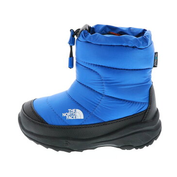 ザ ノース フェイス THE NORTH FACE K Nuptse Bootie WP2 ヌプシブーティー キッズブーツ スノーブーツ 防水 NFJ51880 KヌプシブーティWP2 BU BK ブルー 青