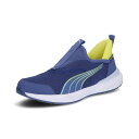 PUMA プーマ キッズ スニーカー スリップオン キッズ クルーズ プロフォーム イーズイン 397633_06 ローカット Blue Crystal-Cool Weather ブルー(4)