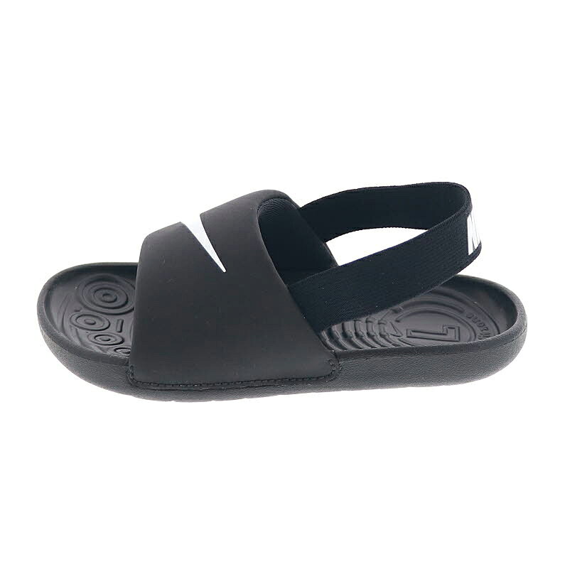 ナイキ キッズ サンダル 子供 NIKE カワ スライド TD BV1094 - 001 ブラック/ホワ...