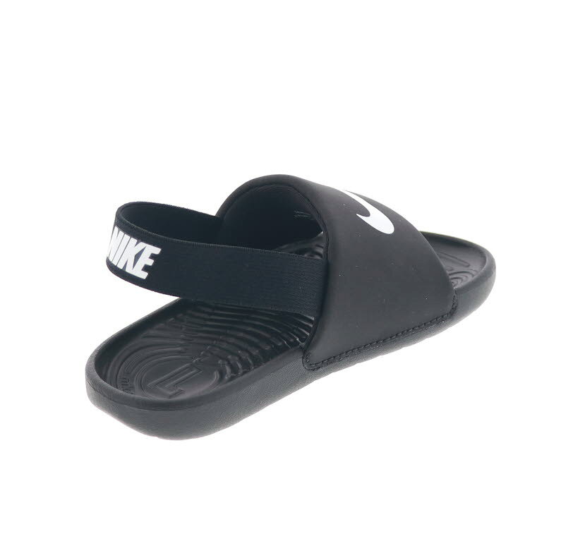 ナイキ キッズ サンダル 子供 NIKE カワ スライド TD BV1094 - 001 ブラック/ホワ...