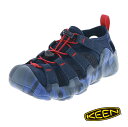 KEEN キーン 子供靴 リトルキッズ ハイパーポート エイチツー サンダル キッズサンダル HYPERPORT H2 1030839 NAVAL ACADEM...