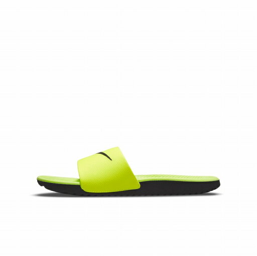 NIKE ナイキ キッズ サンダル カワ スライド GS/PS 700 (ボルト/ブラック) NIKE ナイキ キッズ サンダル カワ スライド GS/PS 700 (ボルト/ブラック)