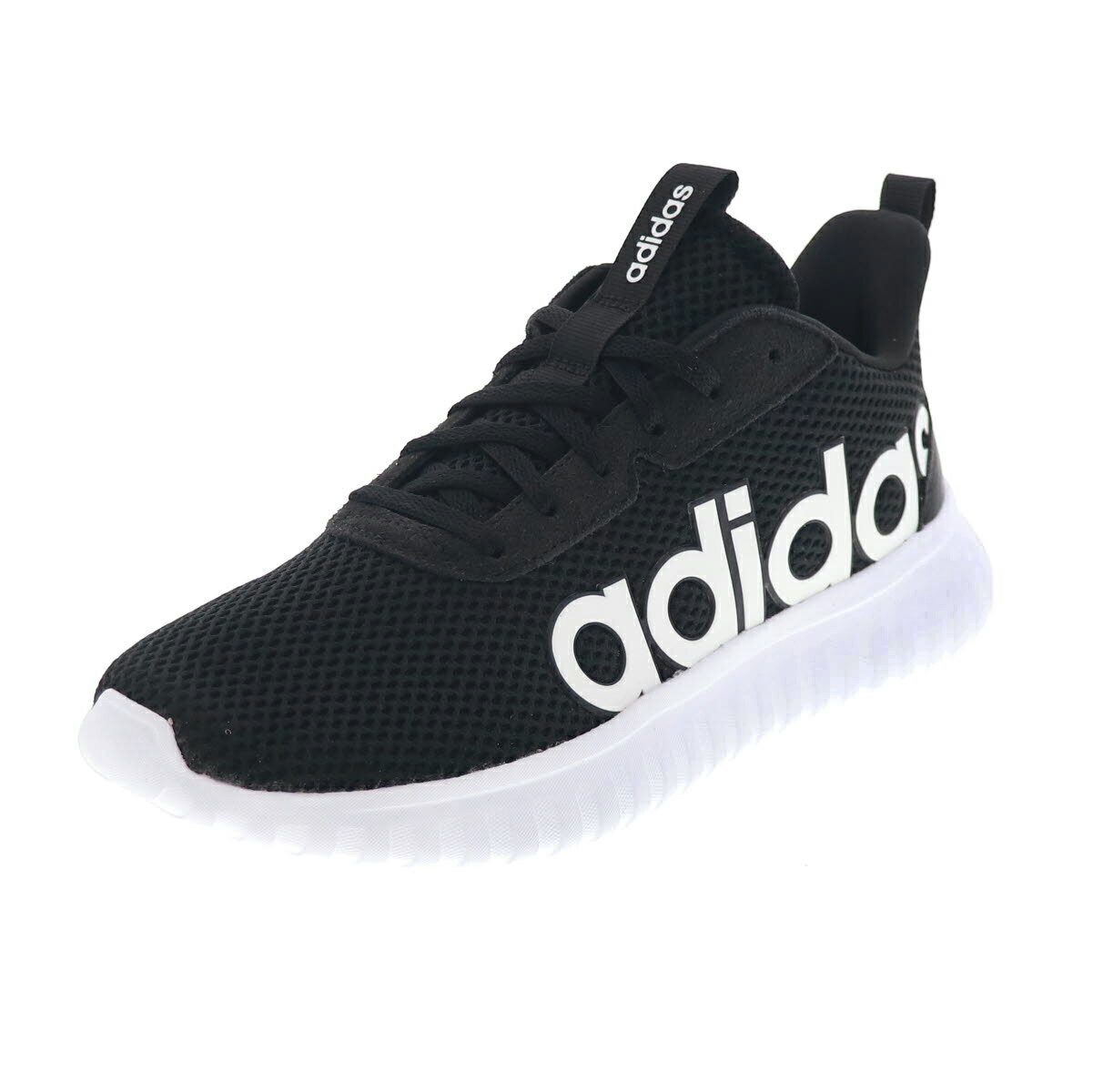 Rakuten - adidas アディダス メンズ スニーカー KAPTIR BASE M JR8520 ビッグロゴ ローカット シューズ ブラック/ホワイト