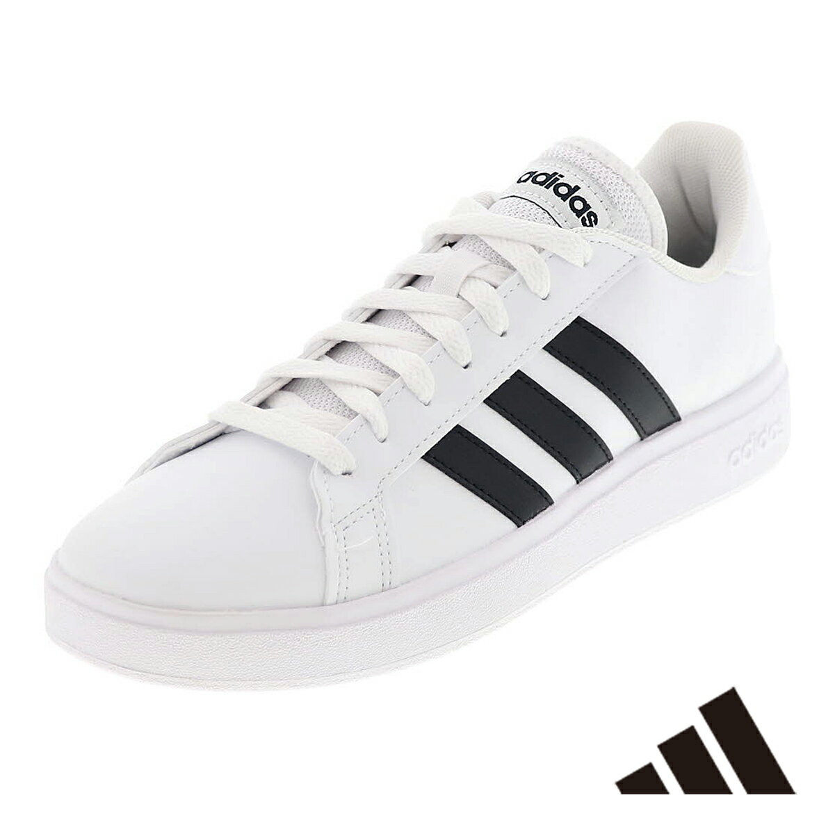 adidas ǥ ɥ ١ GW9250 󥺥ˡ å ȥ塼 ۥ磻/֥å GRANDCOURT BASE...
