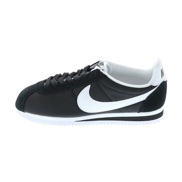 NIKE ナイキ WMNS CLASSIC CORTEZ NYLON ナイキ クラシック コルテッツ ナイロン レディーススニーカー 749864-011 ブラック/ホワイト 黒 WCLコルテッツナイロン