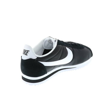 NIKE ナイキ WMNS CLASSIC CORTEZ NYLON ナイキ クラシック コルテッツ ナイロン レディーススニーカー 749864-011 ブラック/ホワイト 黒 WCLコルテッツナイロン