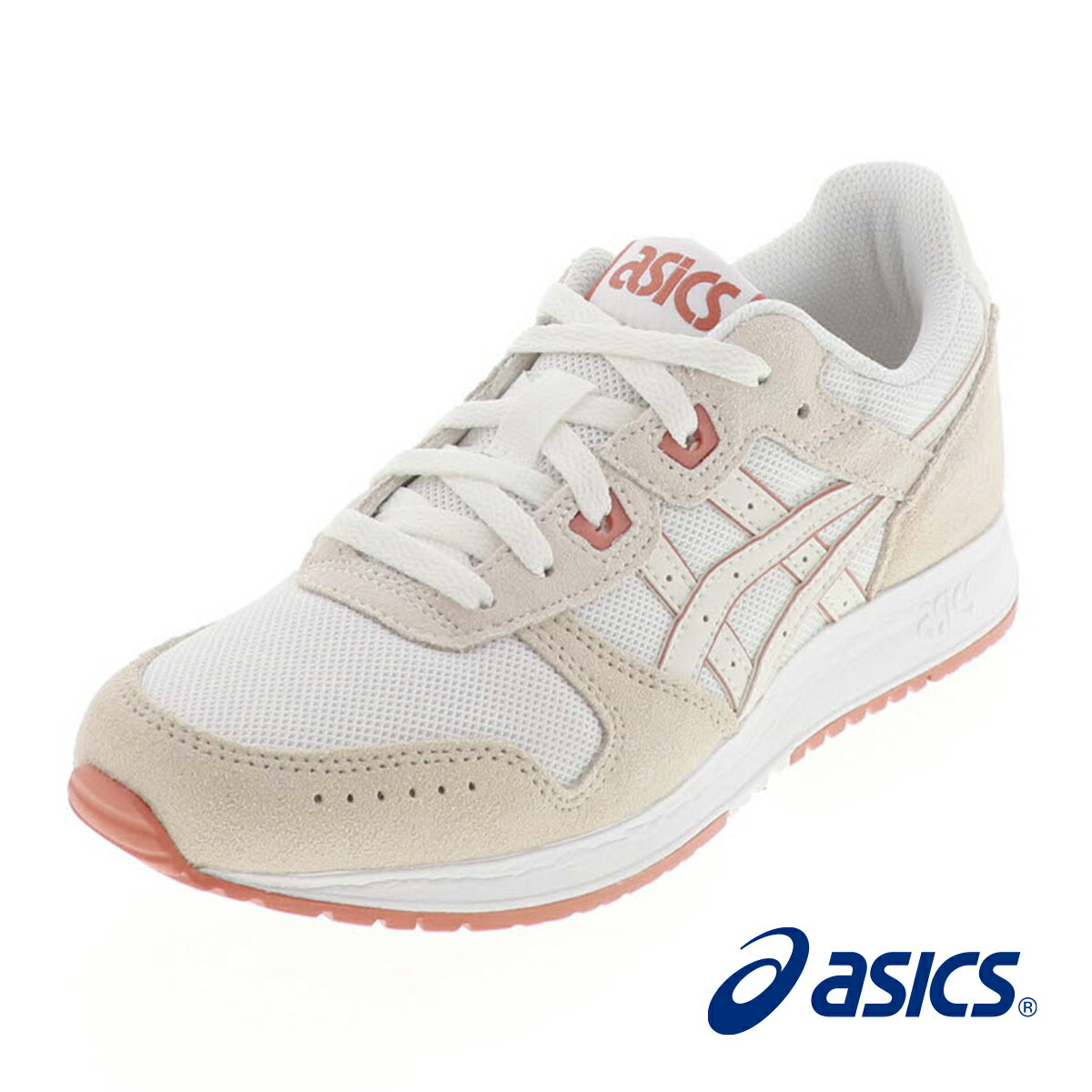 アシックス ライトクラシック レディース ローカット スニーカー スポーツシューズ 運動靴 通学 ASICS LYTE CLASSIC 1202A306-111 ホワイト/クリーム