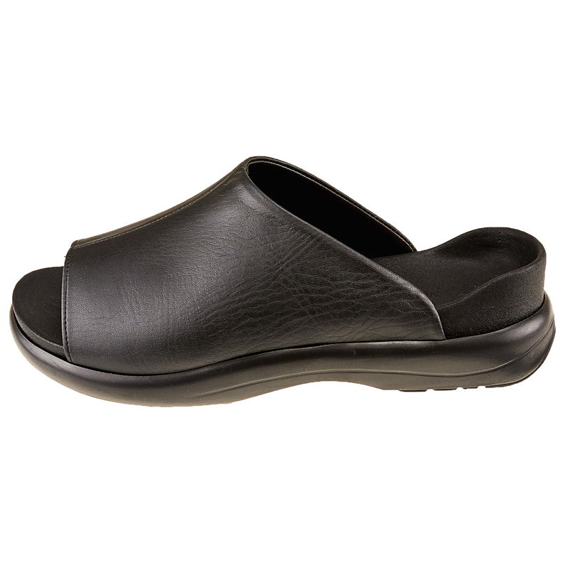 メンズ カジュアルサンダル MMM-92 B BL 黒 ヒールフィット