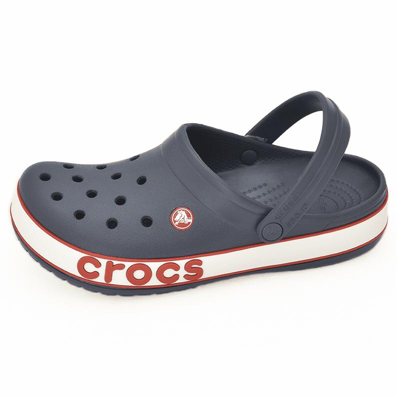 クロックス メンズ サンダル クロックバンド ボールド ロゴ クロッグ crocs crocband bold logo clog ネイビー ペッパー 206021 02G 特価商品 アウトレット