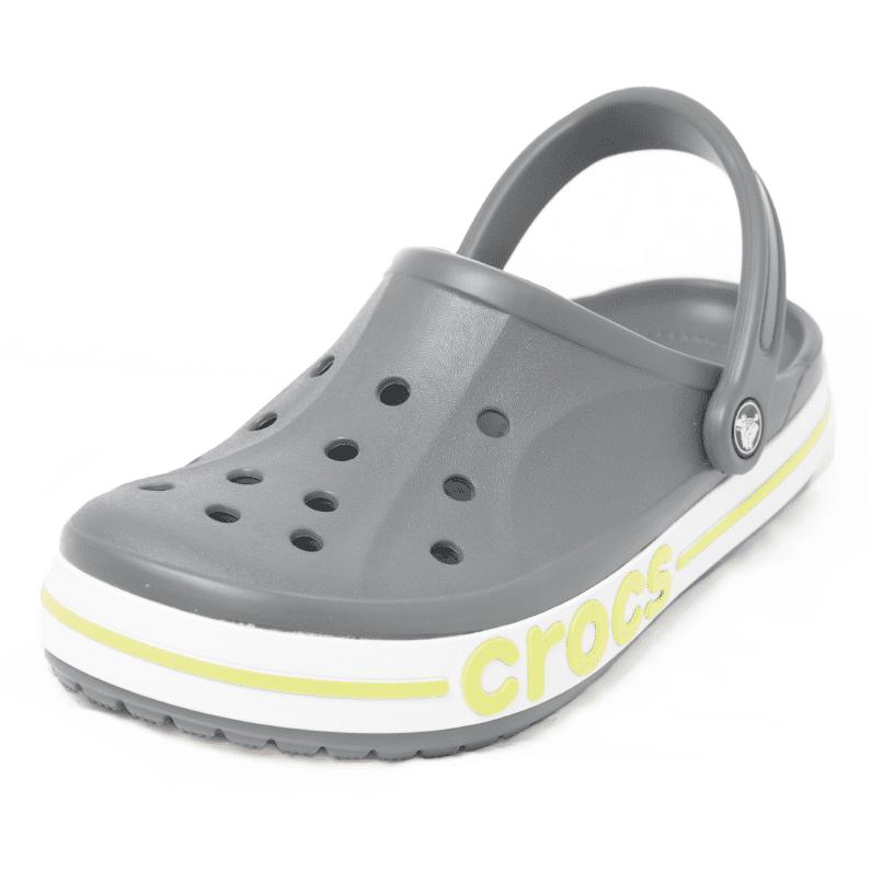 クロックス crocs メンズ サンダル バヤ バンド クロッグ BAYABAND CLOG スレイト グレー ライム パンチ Slate Grey / Lime Punch 205089 0GX 特価商品 アウトレット