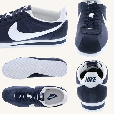 NIKE ナイキ CLASSIC CORTEZ NYLON クラシック コルテッツ ナイロン メンズスニーカー 807472-410 オブシディアン/ホワイト 807472-011 ブラック/ホワイト CLコルテッツナイロン