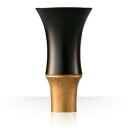 【Guinomi Sake Cup】BAMBOO(TALL) MELLOWGOLD_Kurourushi 黒漆 ぐい呑み ぐいのみ ぐい飲み ぐい呑 おちょこ お猪口 おしゃれ かわいい ギフト コラボ 日本酒 山中漆器 高岡銅器 酒 酒器 贈り物 ギフト プレゼント 宅飲み 家飲み 父の日 日本製 国産