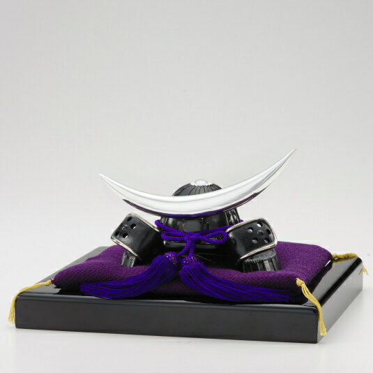 戦国武将兜 伊達政宗公 飾台セット 出世兜