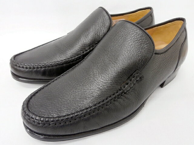 マレリー（Marelli）ディアスキン革使用 3Eスリポンビジネスシューズ 4218（ブラック）メンズ 靴