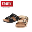 【送料無料】 メンズ 軽量 サンダル EDWIN トランソニック【EW9301】 調整ベルト コルク カジュアル EDWIN エドウィン EVA □ew9301...