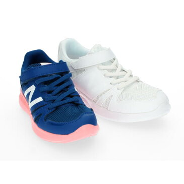 【あす楽】【即納】【送料無料】 正規品 new balance ニューバランス YT570 キッズ ジュニア スニーカー 【YT570WW】 男の子 女の子 ネイビー 紺 ピンク 白 ホワイト ベルクロ ローカット メッシュ クッション性 通園 通学 □yt570ww□