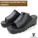 【送料無料】レディース オープントゥ サンダル 日本製 LUCIANO VALENTINO ITALY イチマツ【ICHI6451】ウェーブソール 歩く際の衝撃を吸収 通気性抜群 アッパーの裏にクッションが入った履き心地の良い一足□ichi6451□ DPS