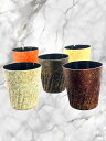 乱糸RANSHI(マット仕上げ)ロックグラス315 5色 YOSHIHIKO FUJII 漆塗り 伝統工芸 漆器 食洗機対応 贈り物 黒江