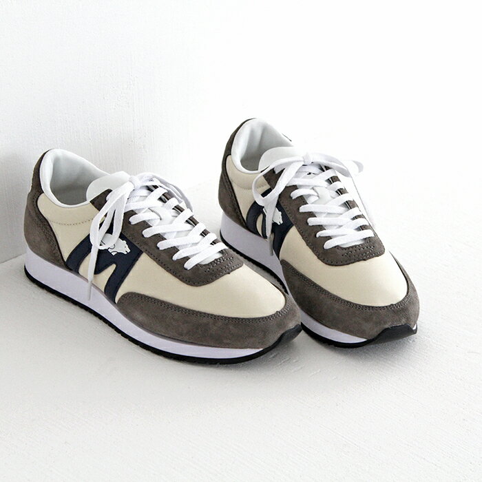  KARHU（カルフ）ナイロン×スエード スニーカー