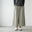 【10 OFFクーポン対象】エヴァムエヴァ パンツ evam eva ウォーターリネン ワイド パンツ water linen wide pants E241T064 レディース ボトムス