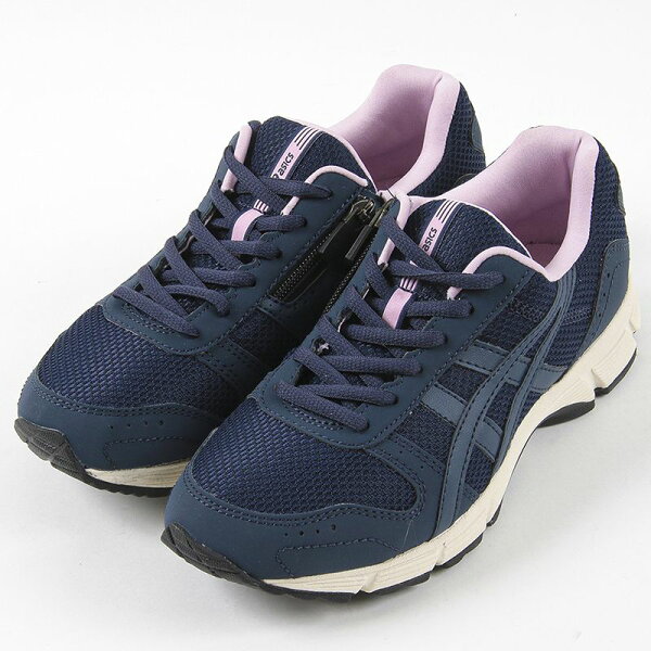 asicsアシックスGEL-FUNWALKER414WファンウォーカーTDW414-58ウォーキングレディースダークネイビー22