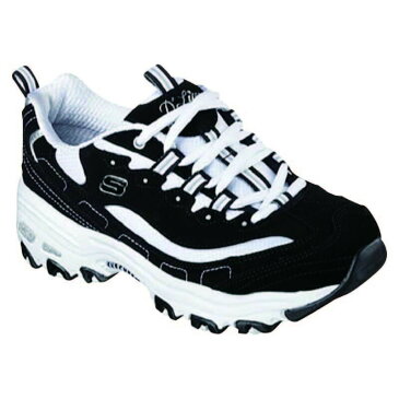 SKECHERS スケッチャーズ レディース スニーカー D'Lites - Biggest Fan BKW 11930 ブラック/ホワイト 23〜24.5cm 靴 シューズ レディス 厚底