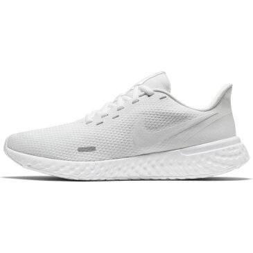 【エントリーでP10倍!】ナイキ NIKE スニーカー レディース NJP-BQ3207104 ナイキ ウィメンズ レボリューション 5 (104)ホワイト/ホワイト 22〜29cm レディス メンズ・ユニセックス 靴 シューズ