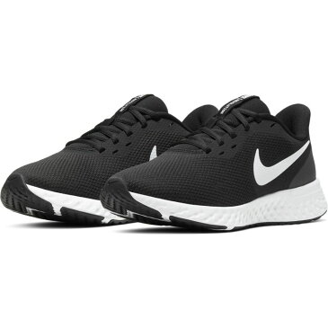 【エントリーでP10倍!】ナイキ NIKE スニーカー レディース NJP-BQ6715002 ナイキ ウィメンズ レボリューション 5 ワイド (002)ブラック/ホワイト/アンスラサイト 靴 シューズ 21SU