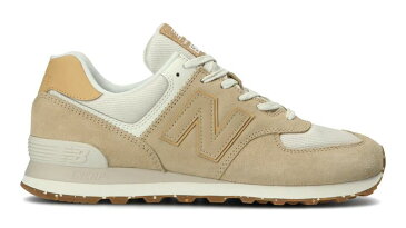 ニューバランス newbalance スニーカー レディース ML574AA2 ベージュ/ホワイト メンズ・ユニセックス 靴 シューズ 21FW