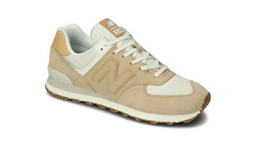ニューバランス newbalance スニーカー レディース ML574AA2 ベージュ/ホワイト メンズ・ユニセックス 靴 シューズ 21FW